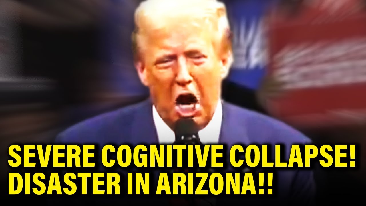 OMG! Trump SUFFERS Severe Mental Issues in AZ Speech